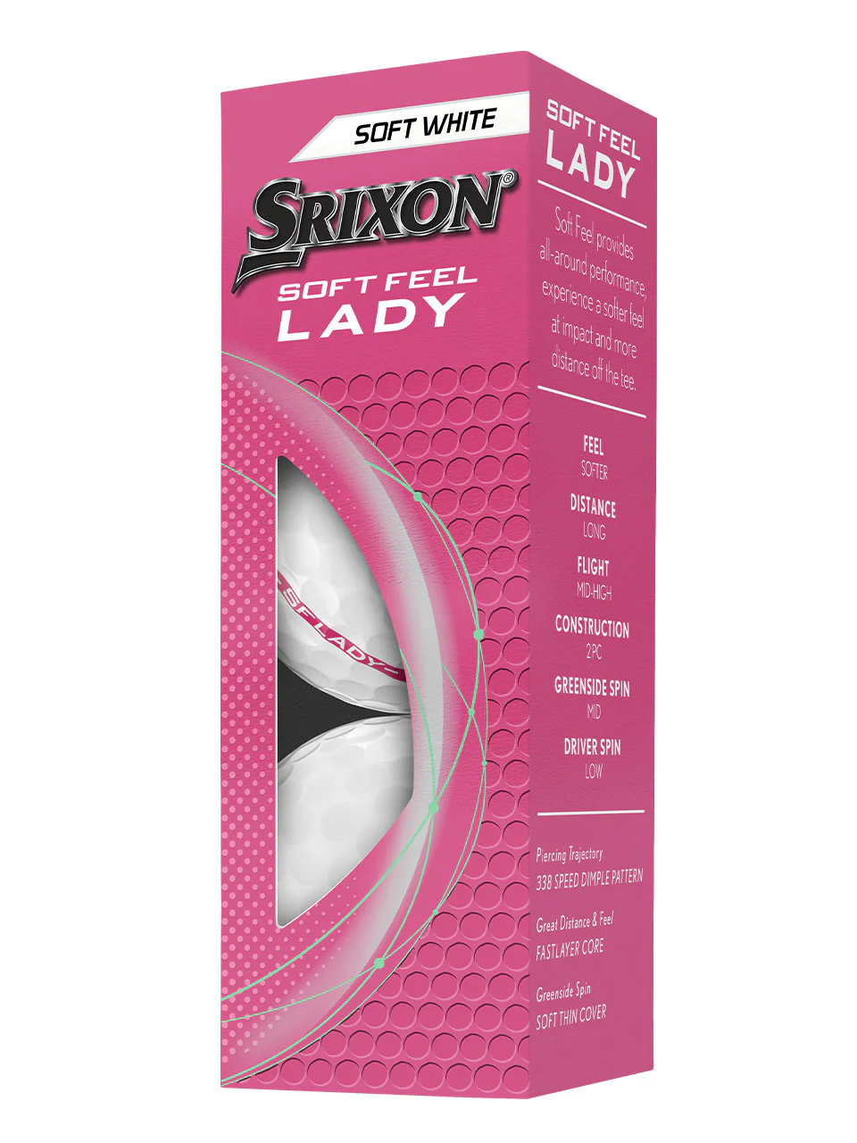 Srixon Soft Feel Lady Golf Balls (1 Dozen) (2025) - Image 4