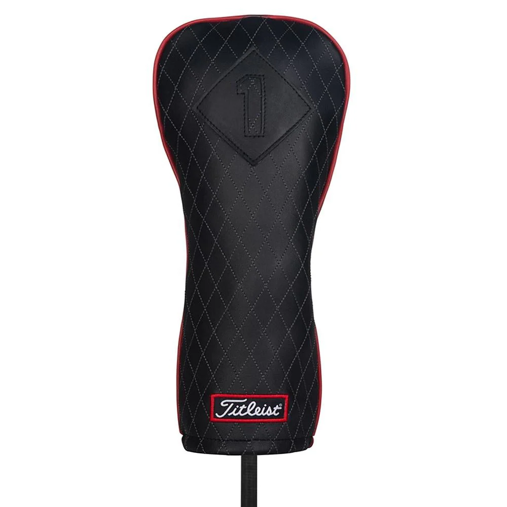 Titleist Jet Black Leather Driver Headcover - Image 3