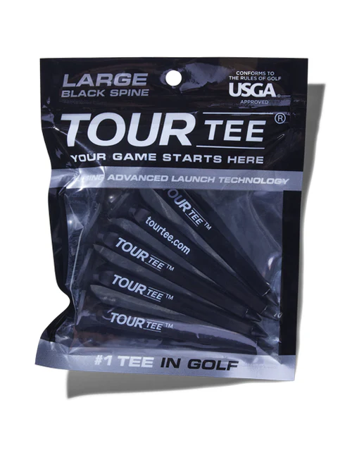Tour Tee Large Black Spine 5 pack