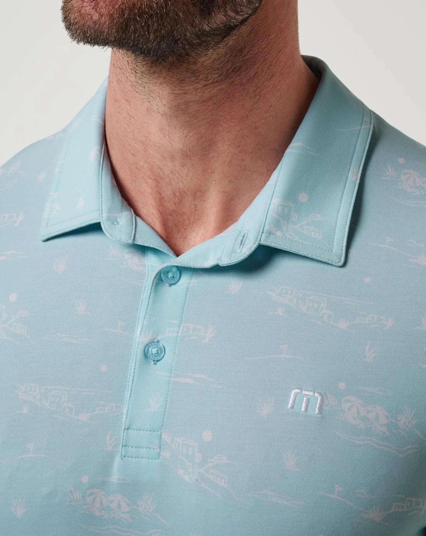 Travis Mathew Featherweight City Polo - Image 4