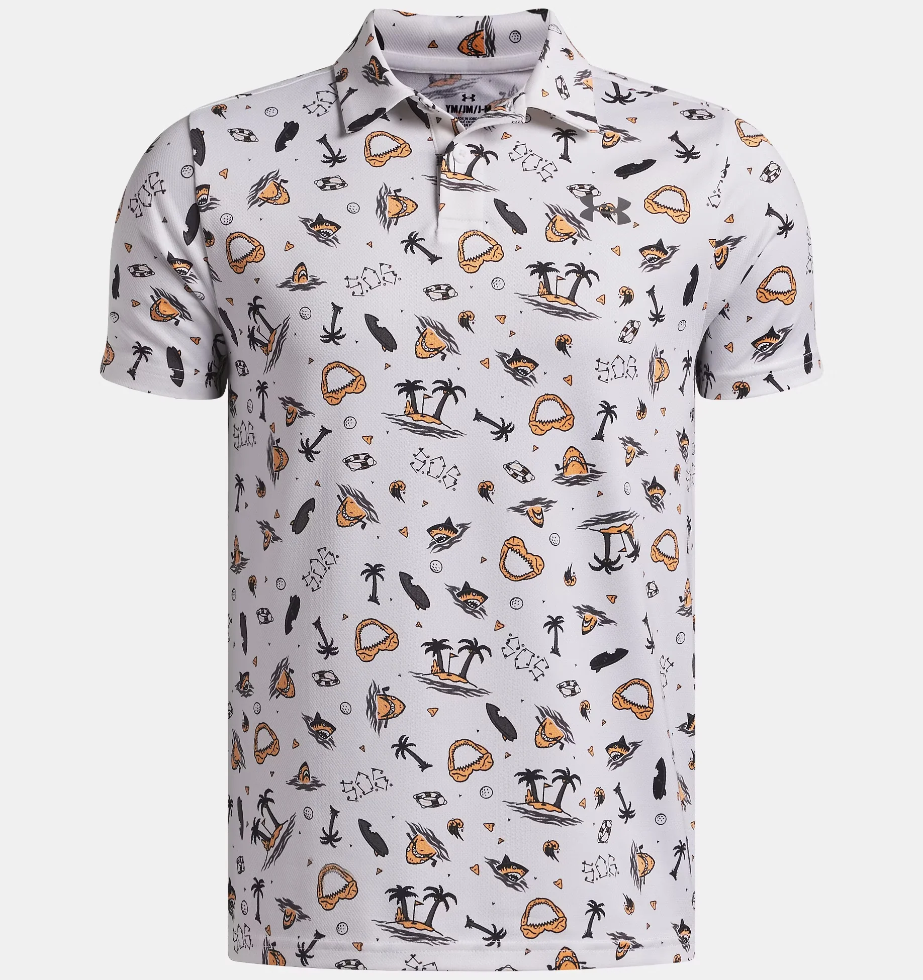 Under Armour Matchplay Printed Youth Polo - Image 5