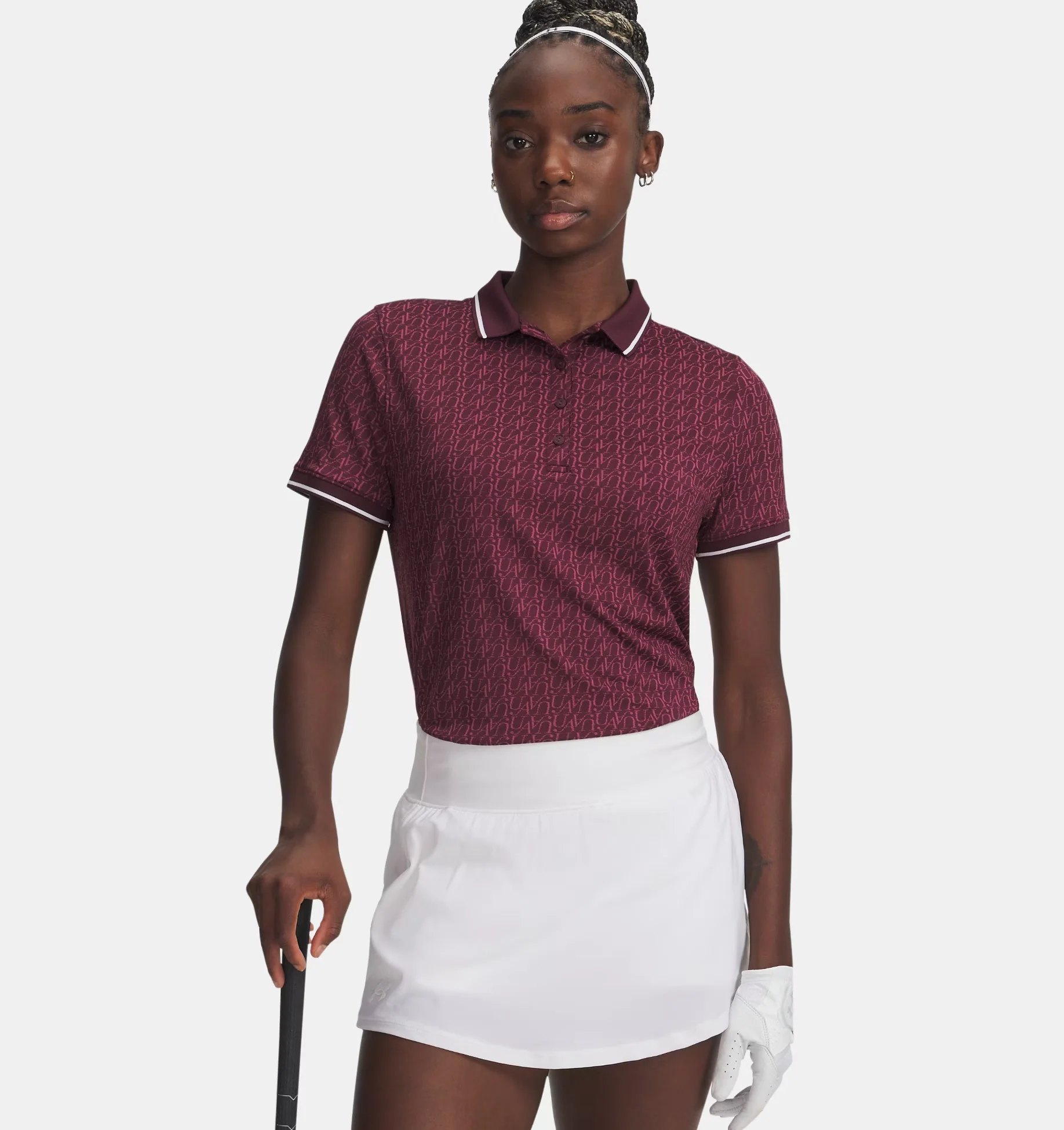 Under Armour Women's Drive Jacquard Polo - Image 4