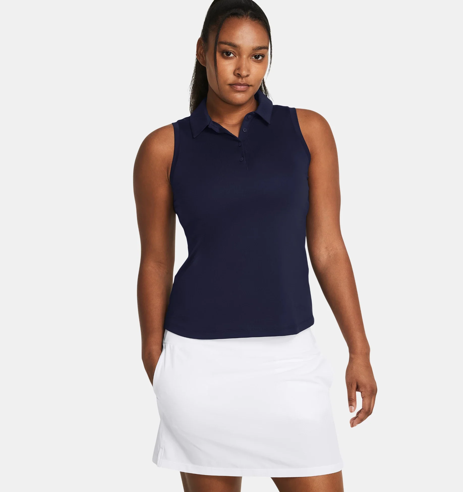 Under Armour Women's Playoff Sleeveless Polo - Image 5