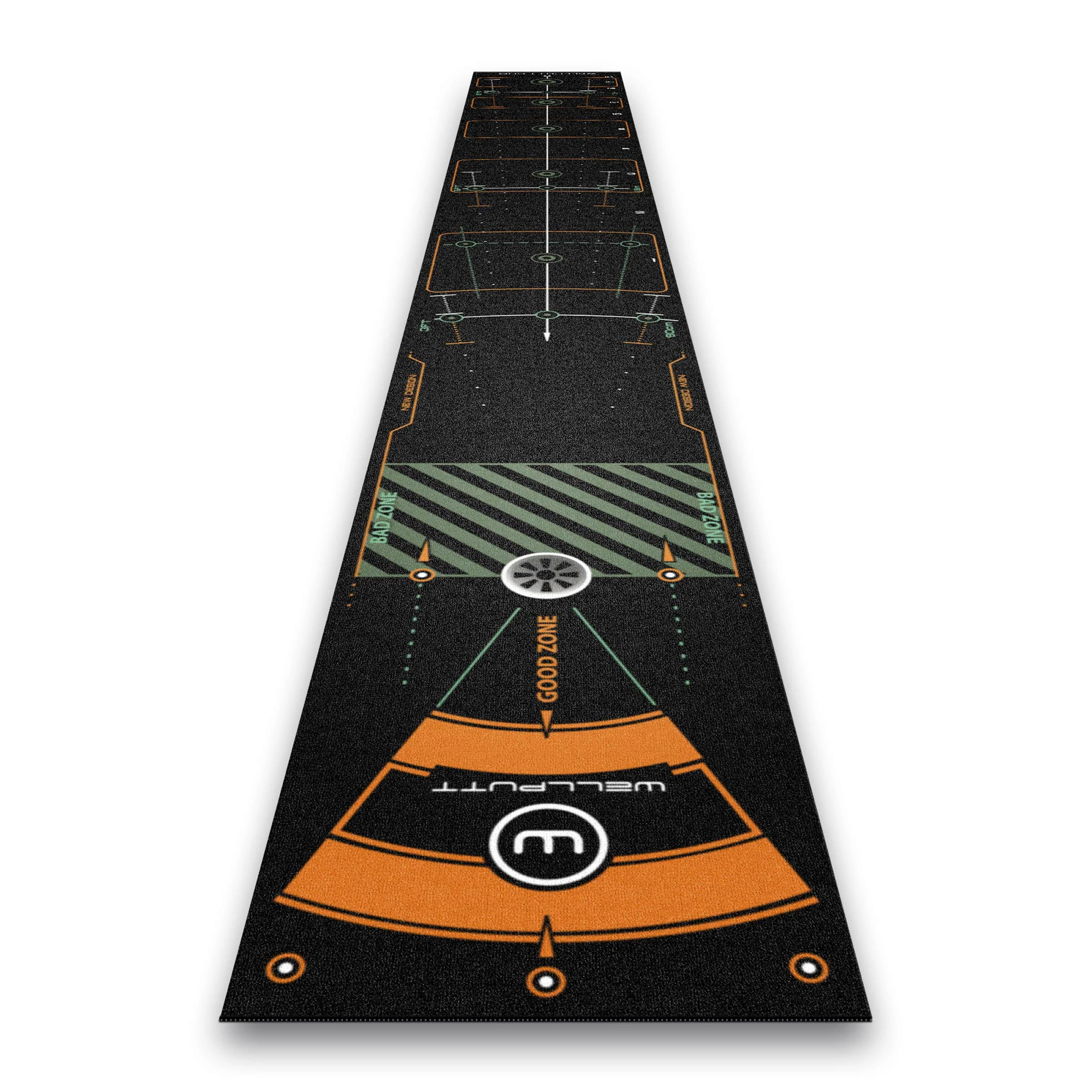 Wellputt Classic Black 13ft (4m) Putting Mat