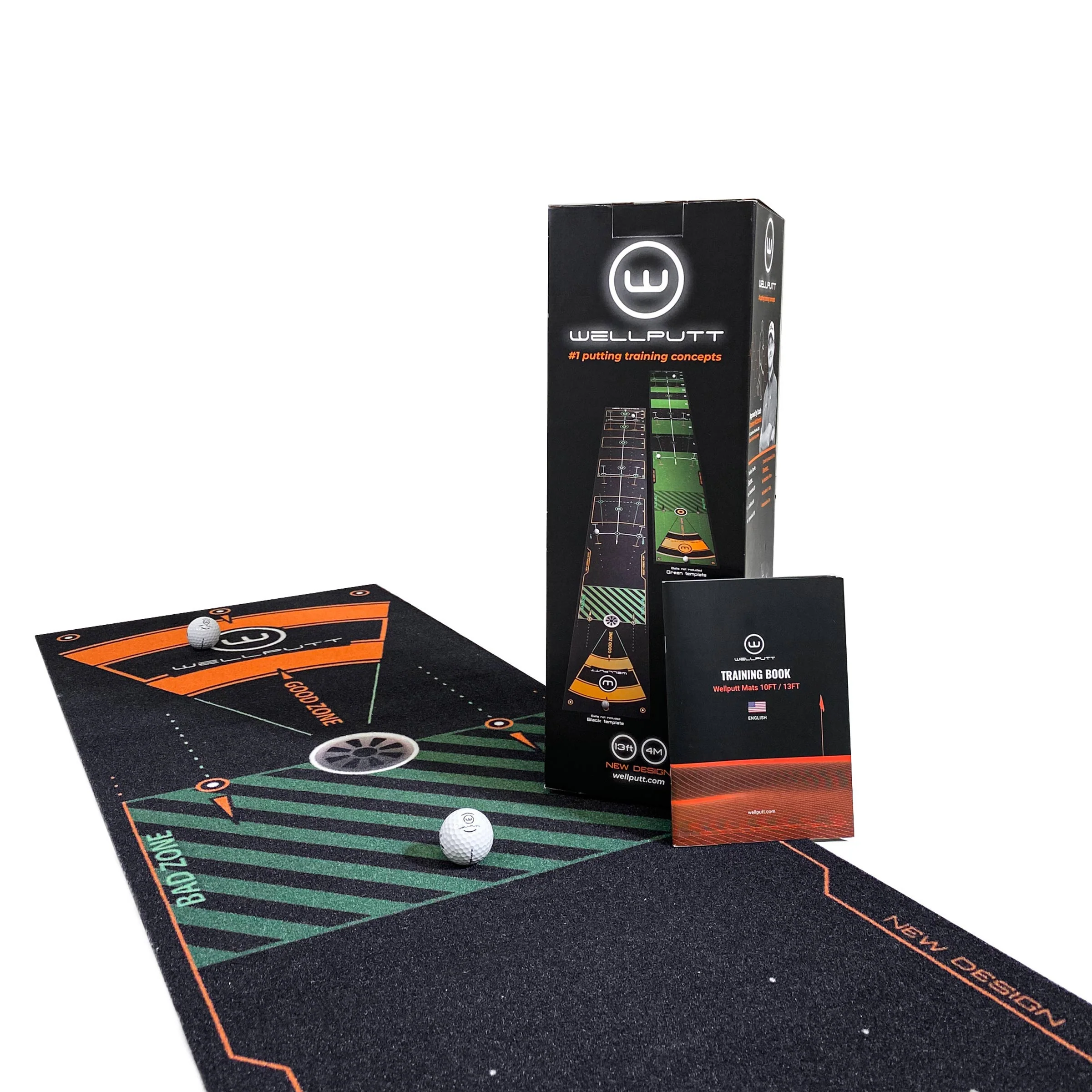 Wellputt Classic Black 13ft (4m) Putting Mat - Image 5