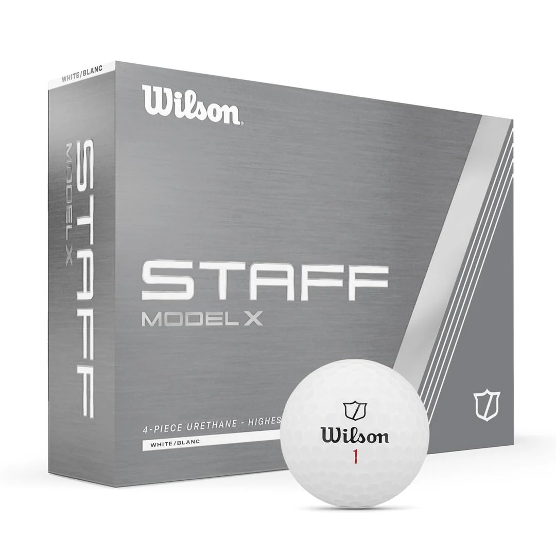 Wilson Staff Model X White Golf Balls